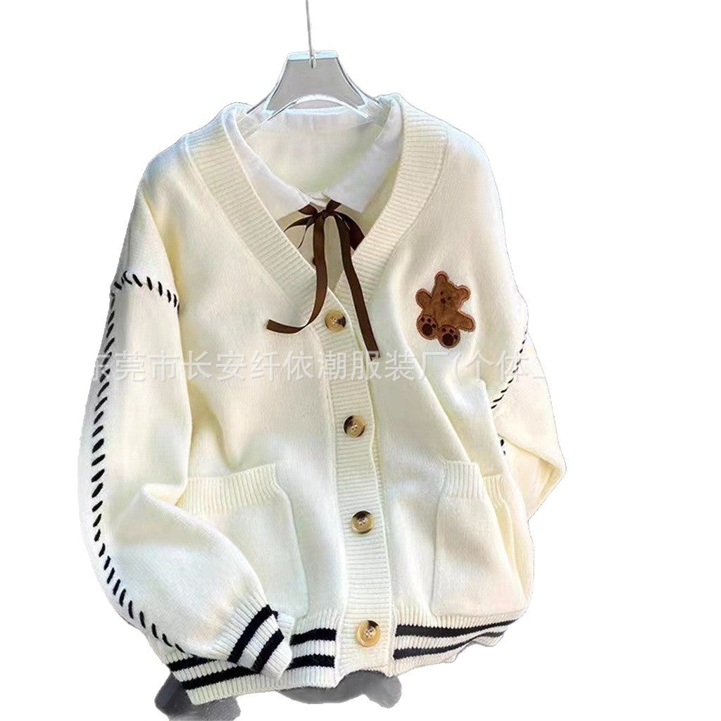 Women's Short Sweater Shirt