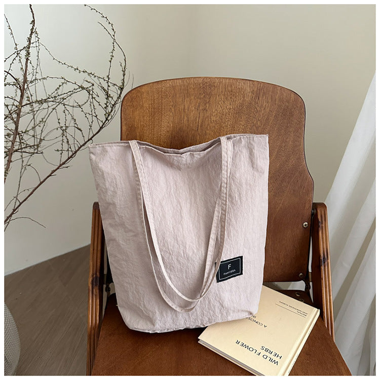 Foreign Trade New Solid Color Women's Bag Wholesale Large Capacity Women's Shoulder Bag Crossbody Bag ins Fashionable Versatile Commuter Bag