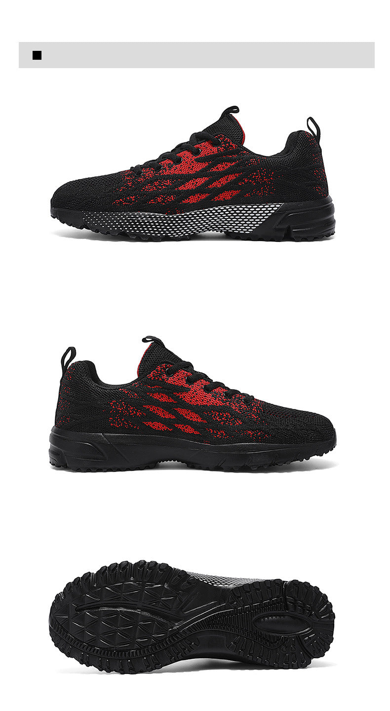 Men's New Low-Top Mesh Shoes Lightweight Comfortable Cushioned Sneakers Outdoor Fashion Versatile Casual Men's Shoes