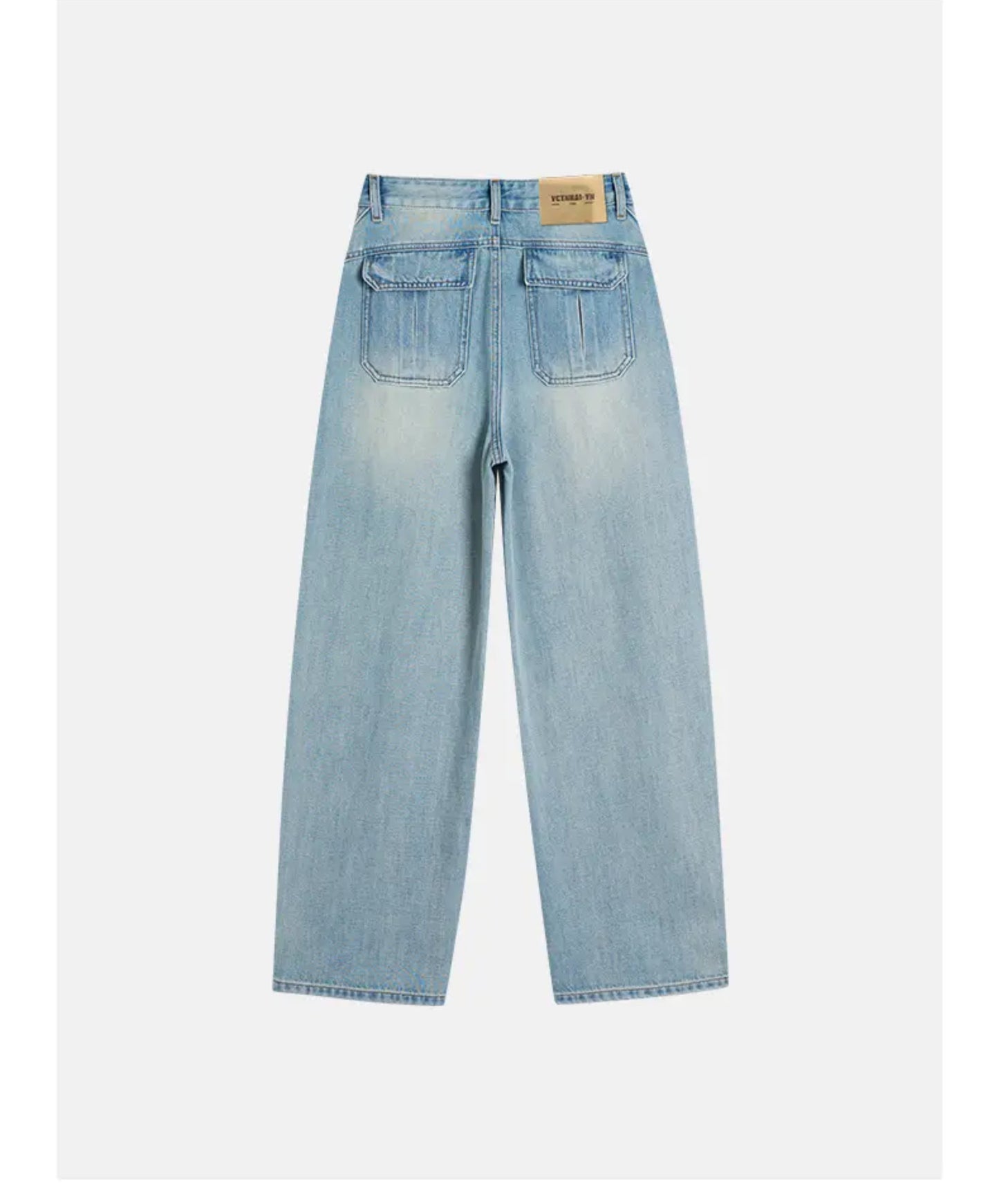 DUOXINIU/Duo Xi Niu/DaLin Summer Thin Jeans for Women, Slim Fit Scimitar Pants, Loose Fit, Leg-Lengthening