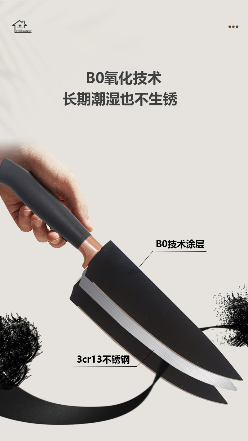Silicone Spatula Soup Spoon19Set of Non-Stick Pans Silicone Spatula Household Food-Grade Silicone Kitchen Utensils Knife Set Wholesale