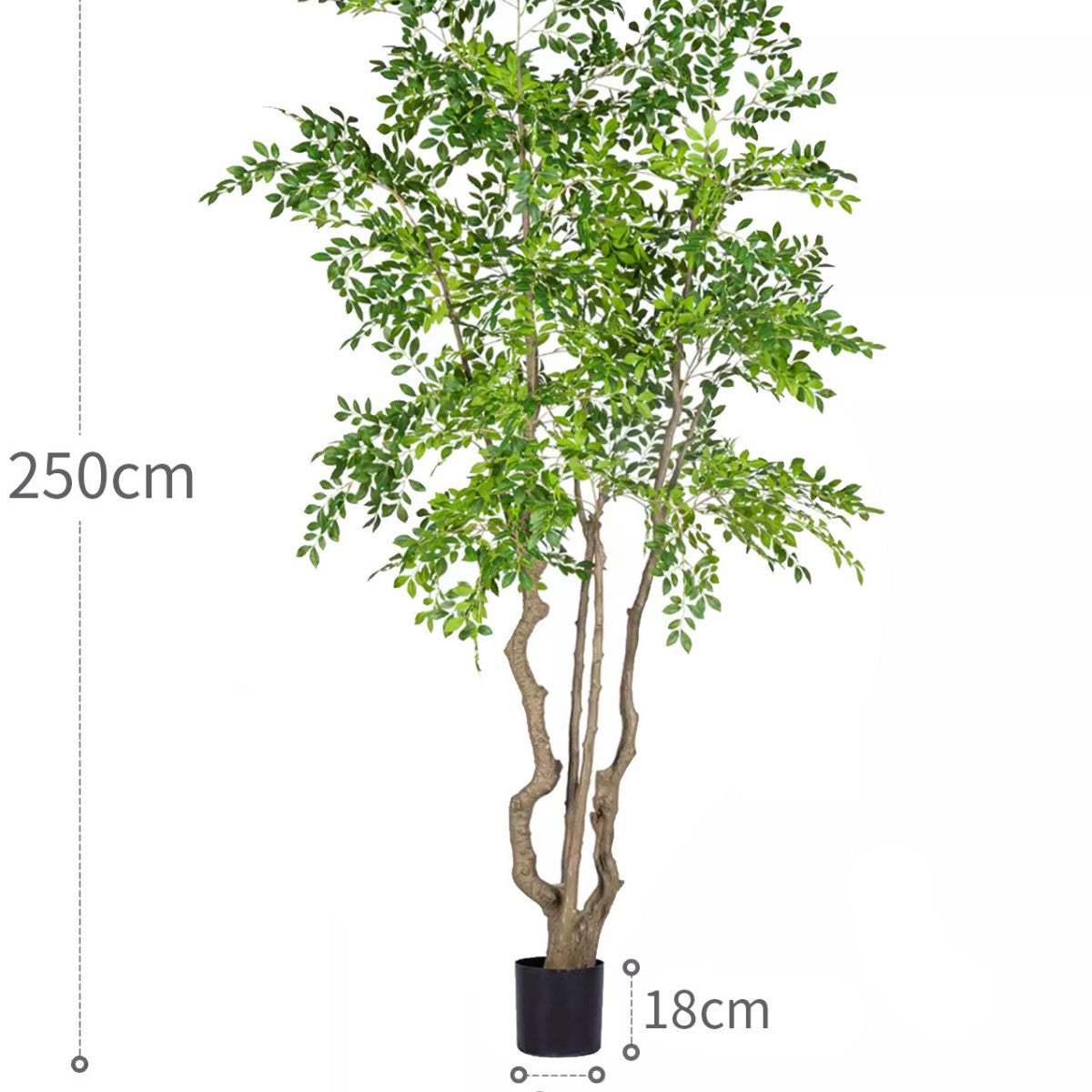 High-End Artificial Green Plant Elm Money Tree Banyan Tree Large Floor Plant Indoor Living Room Atmosphere Fake Tree Landscaping Decoration