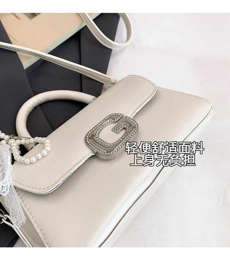 This year's trendy women's bags2025New Fashion Versatile Summer Single Shoulder Crossbody Bag Hot-Selling Small Square Crossbody Bag
