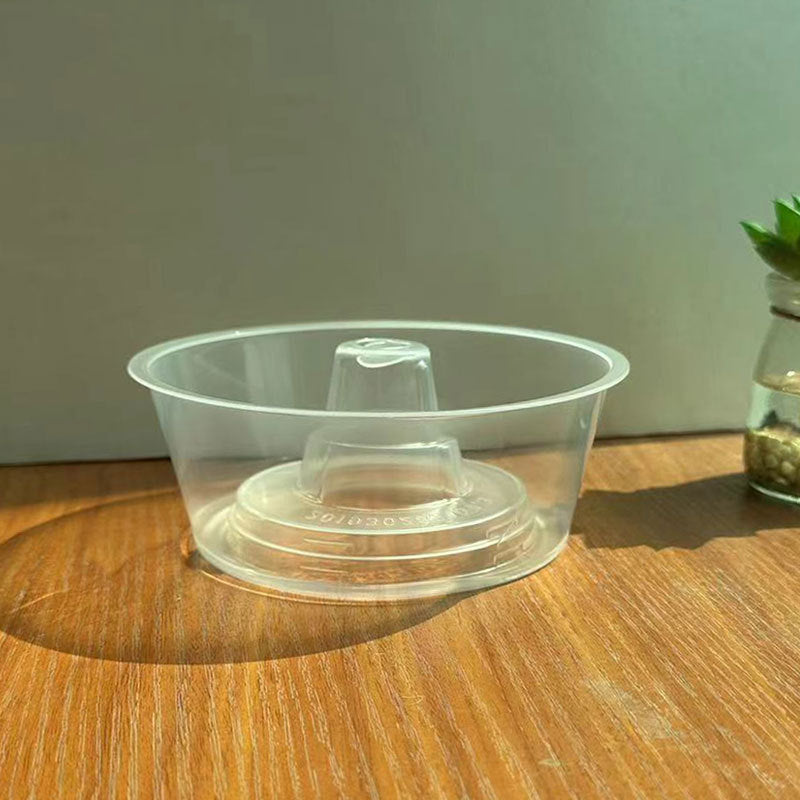 Internet Celebrity Smoking Cup Thumb Fried Bun Coke Cup Thickened Walking Hot Pot Cup Cold Drink Fruit Cup Tray Bowl Smoking Vegetable Cup