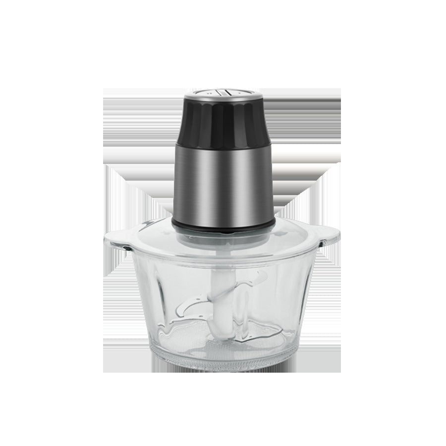 Meat Grinder Household Mixer Meat Mincer Stainless Steel Multifunctional Electric Food Processor Garlic Mincer Vegetable Chopper Cross-Border