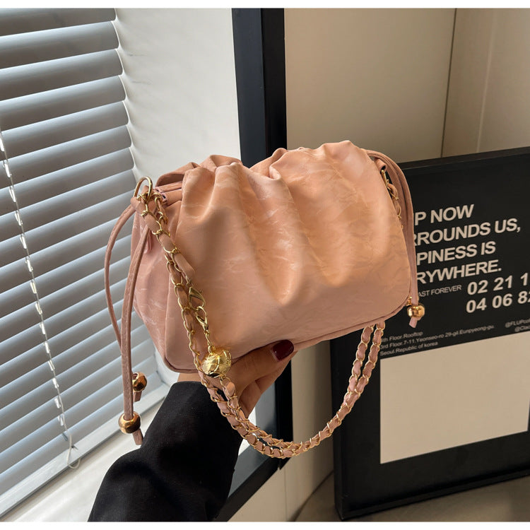 Popular Bags for Women This Year2024New Style Crossbody Bag for Women ins High-end stylish versatile single-shoulder chain bag for women