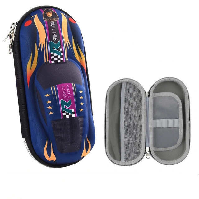 3D Racing car Pencil cases Cartoons school pencil case for c
