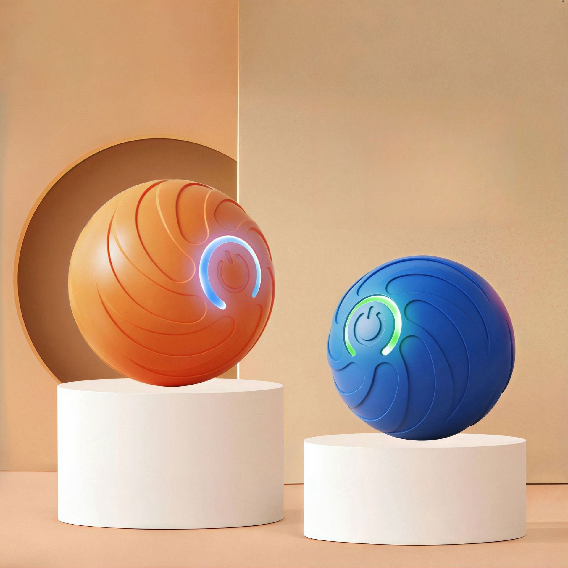 Dog Toy Rolling Ball Electric Gravitational Jumping Pet Relieving Boring Intelligent Companion Bite Resistant
