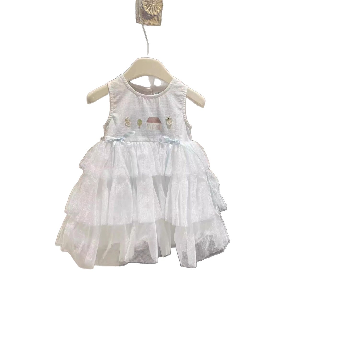 Sweet Little Girl Dress Summer Children's Clothing New Birthday Dress Children's Tulle Dress Princess Dress Girl Cake Dress