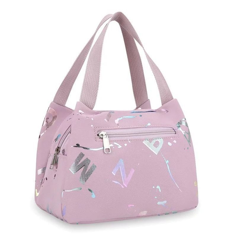 Cloth Bag Women Canvas Handheld Small Bag Oxford Cloth Waterproof Lunch Bag Phone Bag Women Bag New Style Mom Shopping Bag