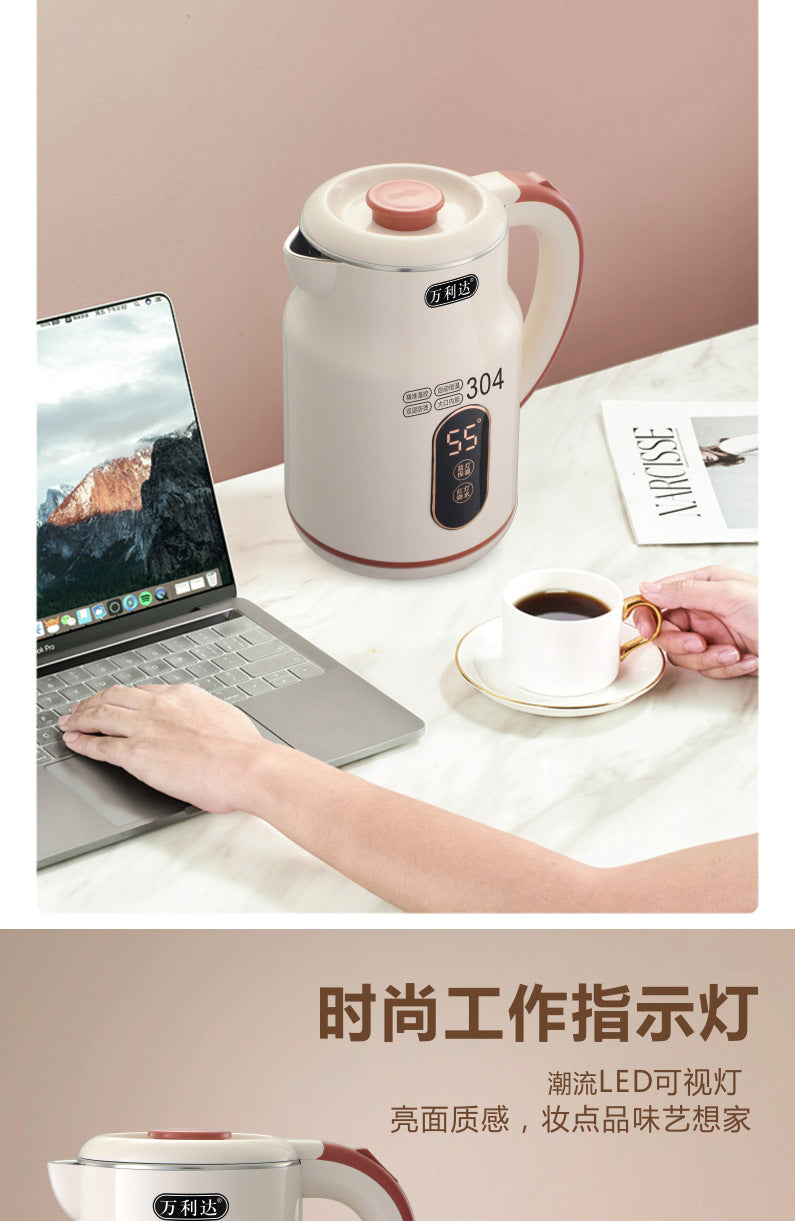 304Electric Kettle Household Durable Large Capacity Pregnant Baby Grade Insulation Electric Kettle Anti Scalding Electric Heating Boiling Kettle