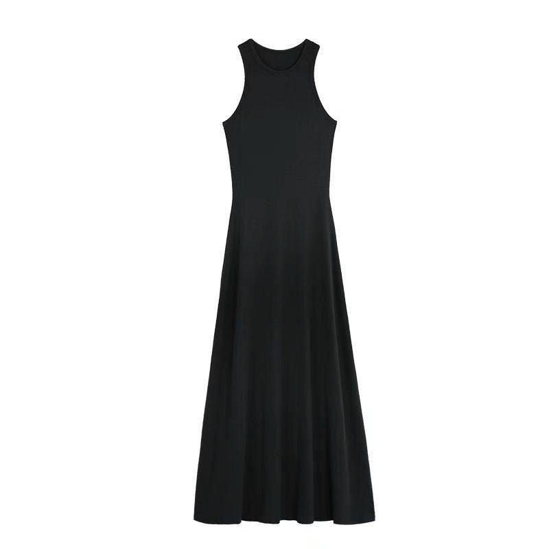 Women's Summer Sleeveless Tank Top Dress2025New Slim Fit Slimming Hot Girl Temperament a Wholesale
