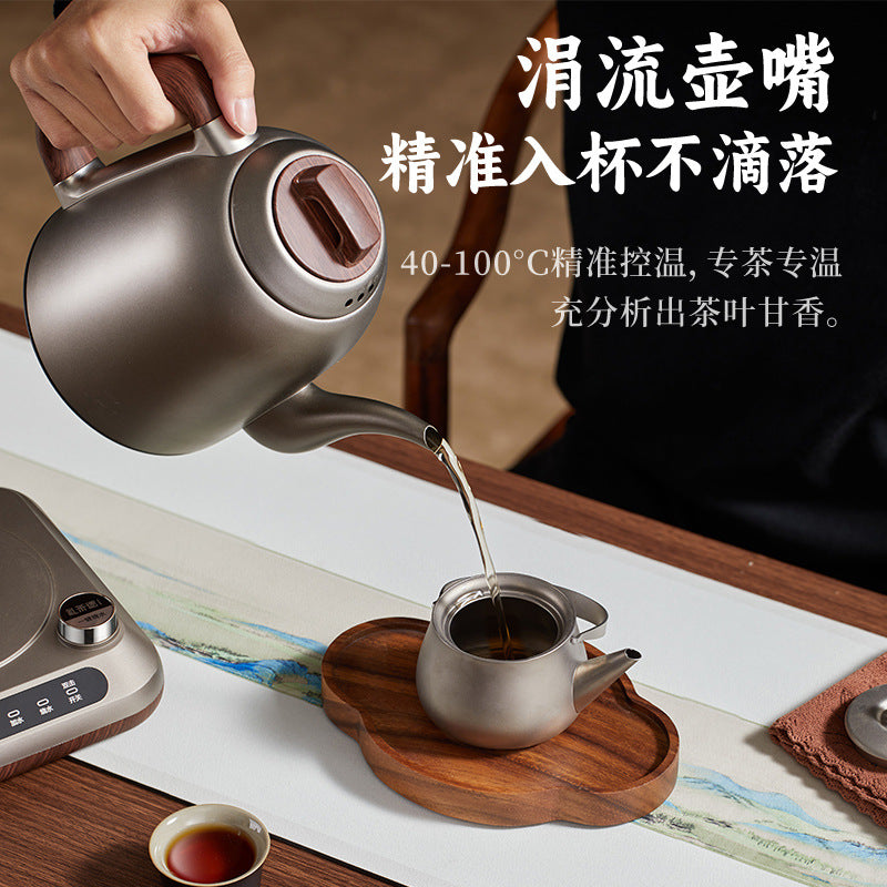 304Steel Fully Automatic Bottom Fill Electric Kettle Integrated Tea Brewing Kung Fu Tea Smart Household Electric Tea Stove