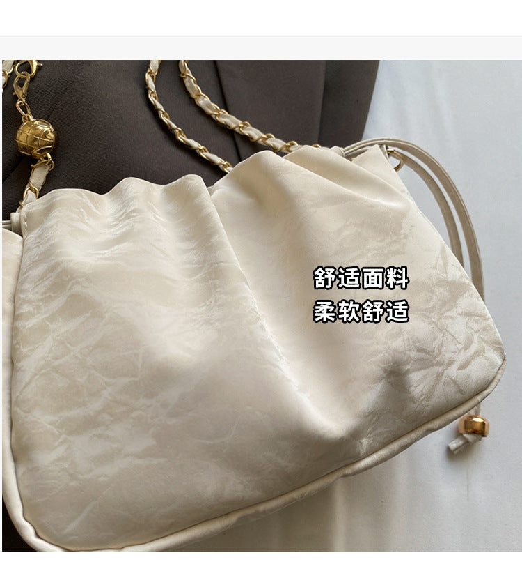 Popular Bags for Women This Year2024New Style Crossbody Bag for Women ins High-end stylish versatile single-shoulder chain bag for women