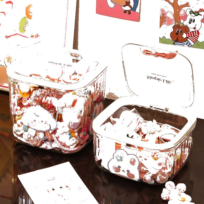 儿童发饰收纳盒小女孩头绳皮筋饰品盒发夹发卡头饰大容量首饰盒子