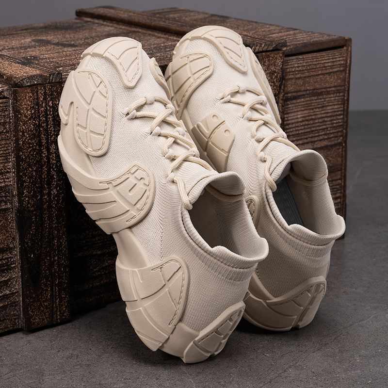 Men's Shoes Summer Breathable Casual Shoes New Cross-border Octopus Thick-soled Shoes Soft-soled Comfortable Sports Shoes Outdoor Hiking
