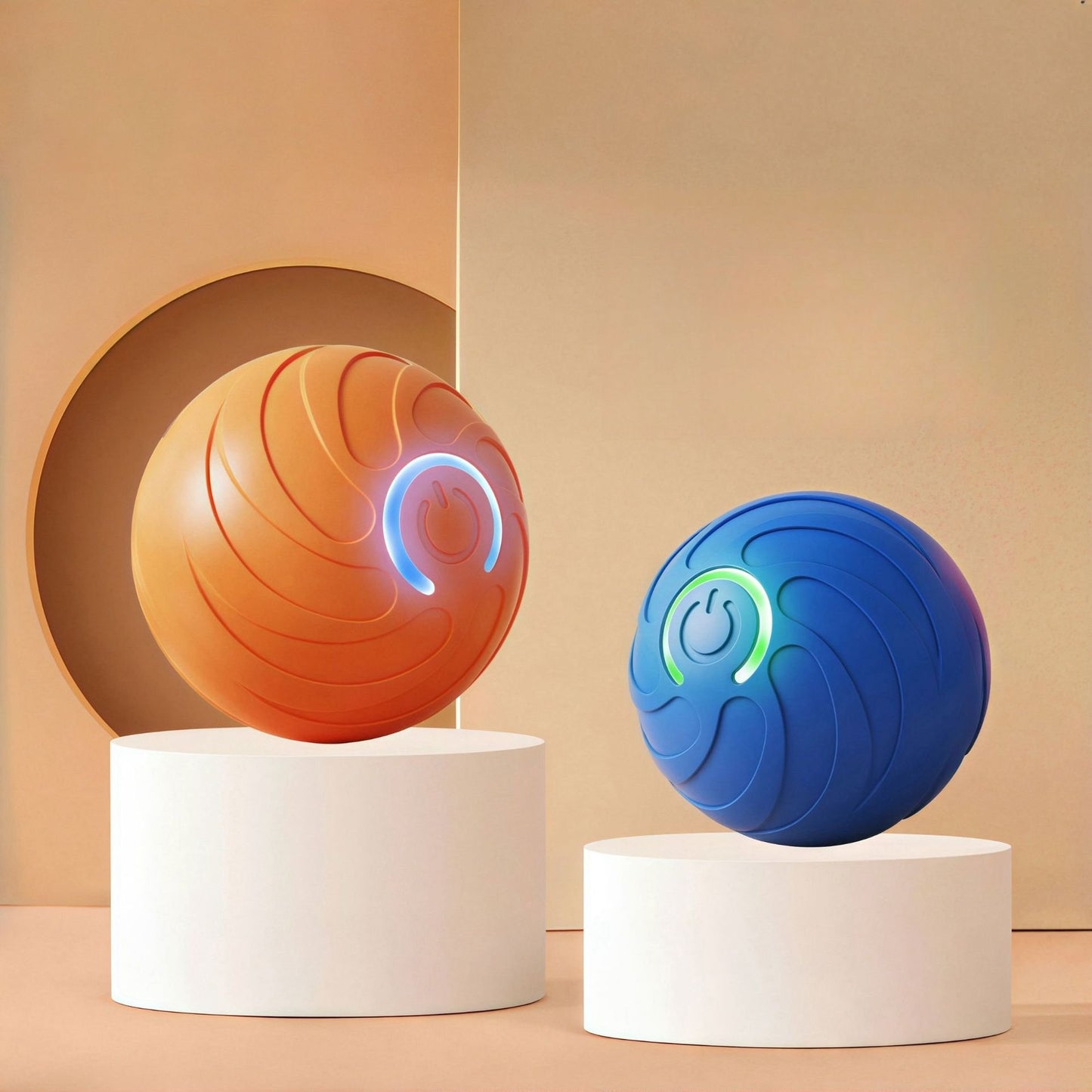 Dog Toy Rolling Ball Electric Gravitational Jumping Pet Relieving Boring Intelligent Companion Bite Resistant