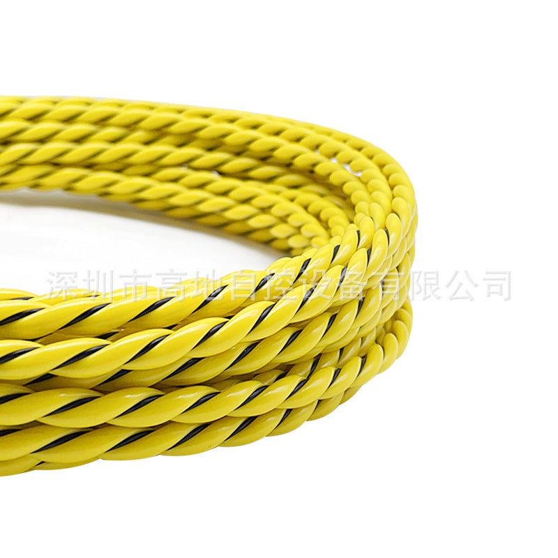 Non-Positioning Water Leak Detection Line Water Immersion Sensor Rope Machine Room Leak Monitoring with Leak Detection Controller Safety Monitoring