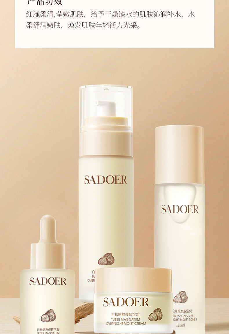 SADOER White Truffle Night Cream Set of Four Moisturizing, non-sticky, anti-wrinkle lotion for women Factory Wholesale