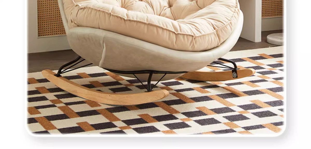 Rocking Recliner Lazy Sofa Luxury Penguin Rocking Chair Leisure Chair Living Room Bedroom Home Designer Lazy Chair