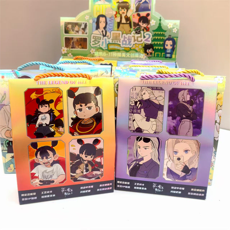 New Luo Xiaohei Record Stationery Blind Bag Student Stationery Gift Pack Back-to-School Season Souvenir Gift Wholesale In Stock http://detail.1688.com/offer/965296654041.html