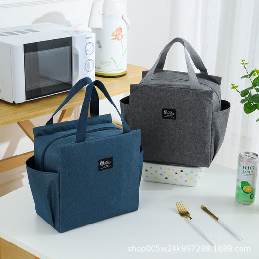 Factory Direct Insulated Bag Thickened Lunch Bag Handheld Ice Bag Portable Large Lunch Bag Insulated Lunch Box Bag Wholesale