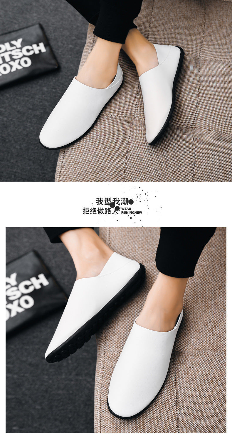 New Fashion Casual Sports Shoes Autumn Breathable Thick Sole Comfortable Casual Men's Shoes Men's Single Shoes Four Seasons Style
