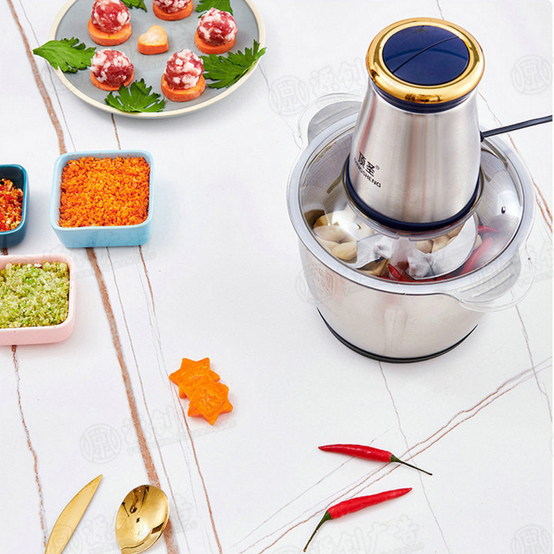 Home Kitchen Food Processor Mixer Vegetable Mincer Meat Grinder Manufacturer Supply Electric Stainless Steel Food Processor