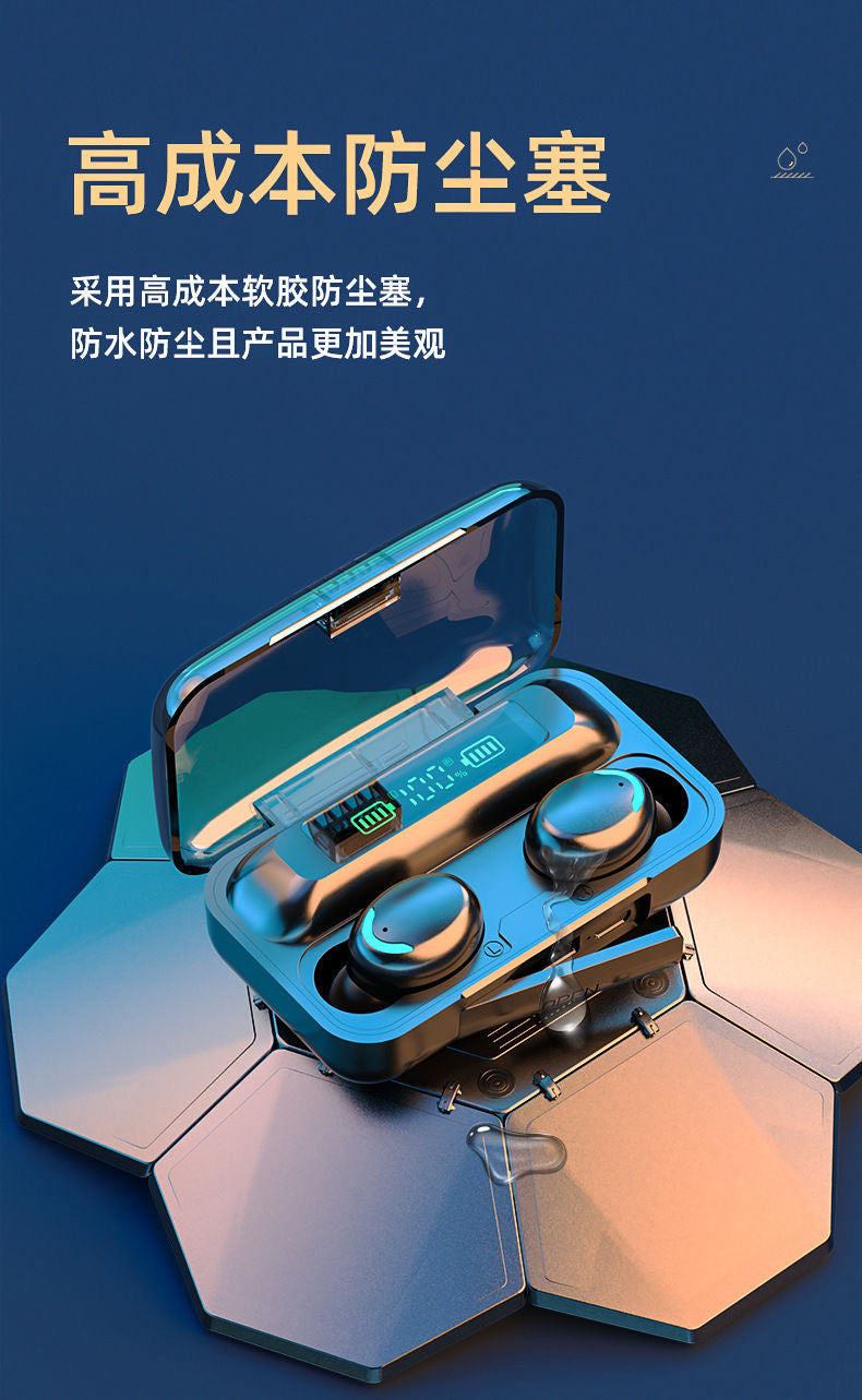 True Wireless Bluetooth Earbuds Dual Ear Noise Cancelling Low Latency In-Ear Sports Running Music Gaming E-Sports Long Battery Life
