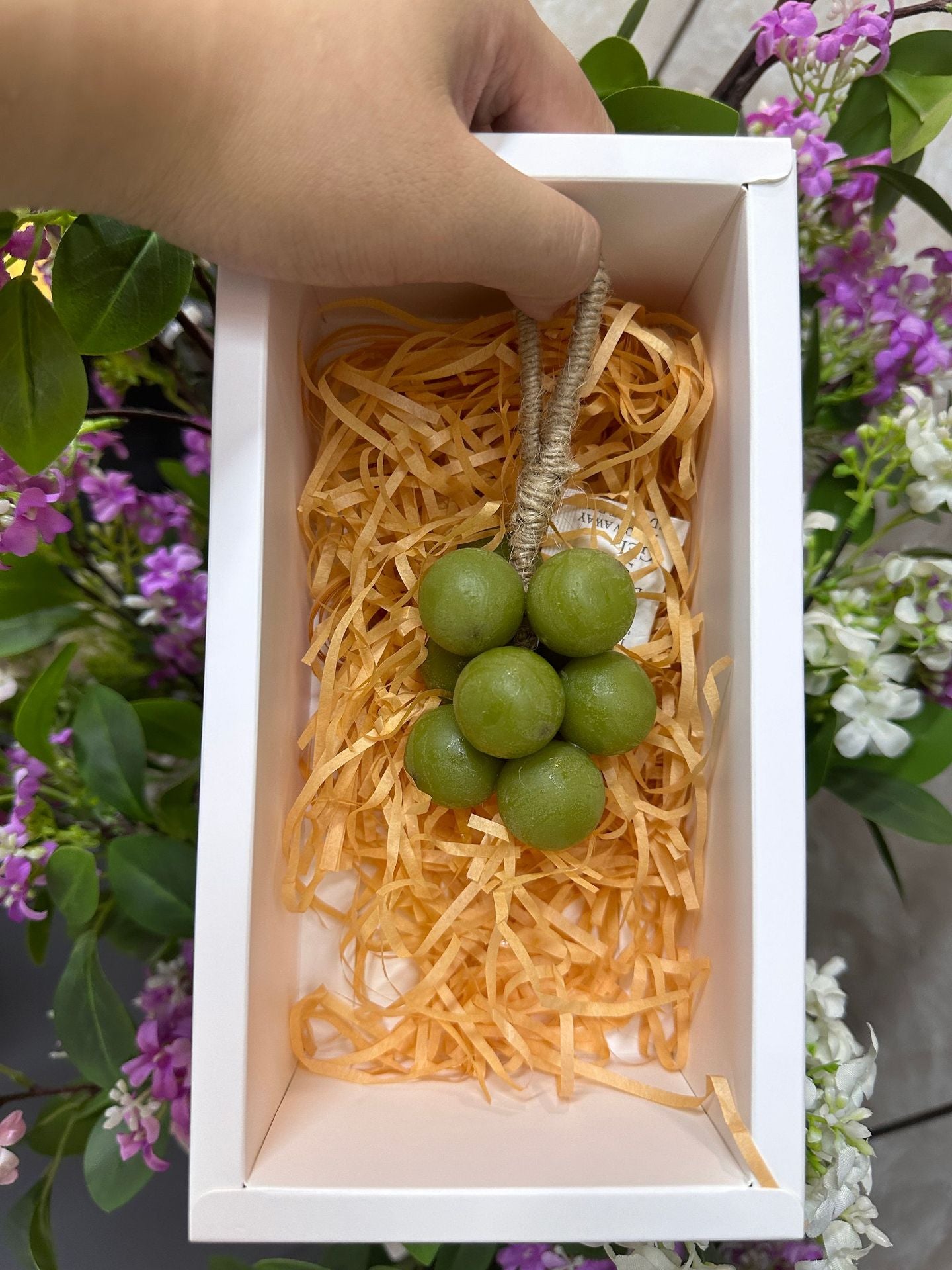 Scented Soap Whole Grape Cluster Creative Aromatherapy Soap Handmade Soap Travel Essential Birthday Gift
