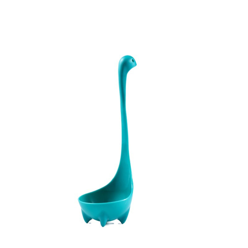 Amazon Creative Loch Ness Monster Spoon Cartoon Food Grade Plastic Spoon Kitchen Tool Manufacturer Wholesale