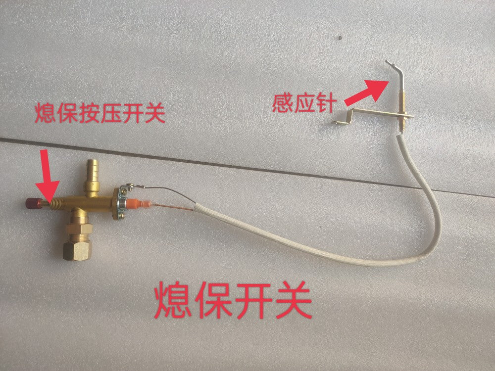 Commercial High-Heat Stove Burner Gas Single Stove Tabletop Restaurant Gas Stove High-Pressure Liquefied Gas Biogas Natural Gas Stove Burner