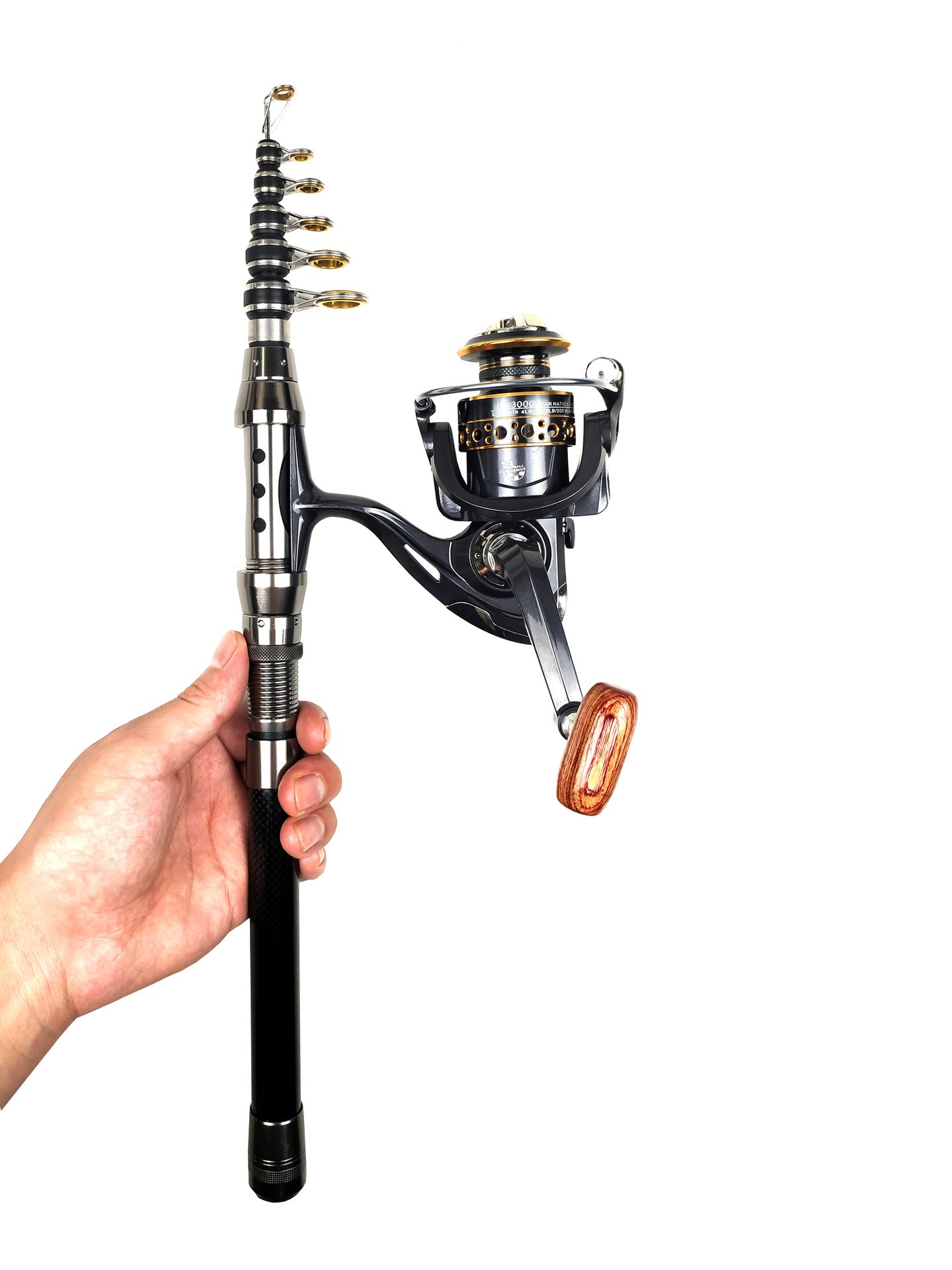 ZURYP Fishing Gear Set Long Casting Lure Sea Fishing Rod Full Set Soft Bait Hooks Fishing Line Cross-Border Exclusive