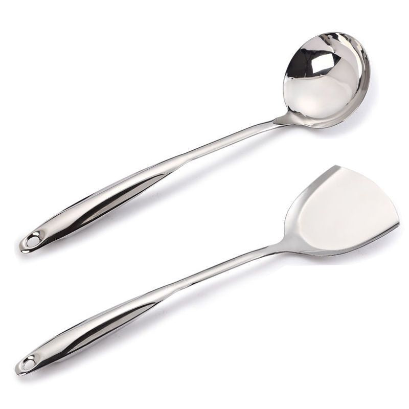 Home Stainless Steel Spatula Cooking Spatula Spoon Set Cooking Spatula Kitchen Cooking Spatula Thickened Roja