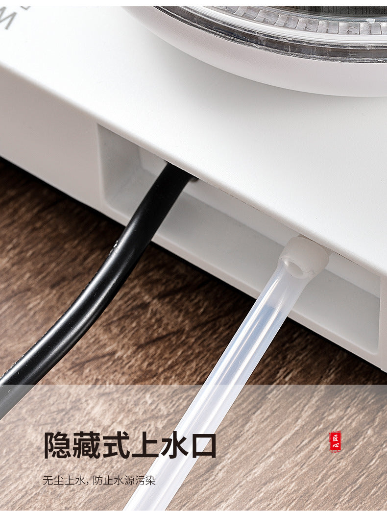 Household Electric Kettle Induction Tea Stove Electric Kettle Fully Automatic Water Filling Integrated Tea Table Tea Desk Special for Tea Brewing