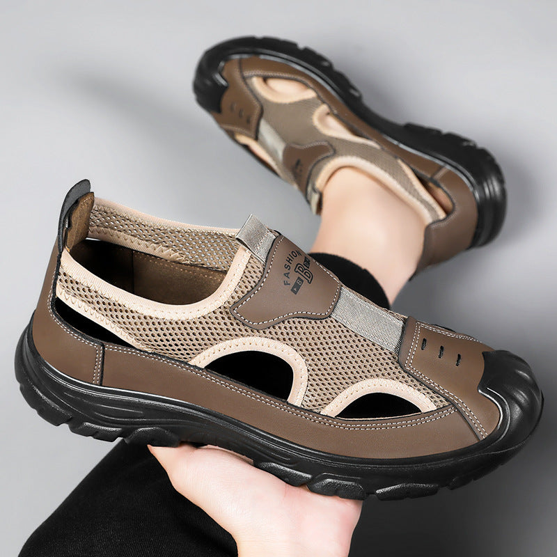 Men's Sandals2025New Cross-Border Snorkeling Shoes Beach Shoes Outdoor Hiking Shoes Outdoor Wading Stream Shoes