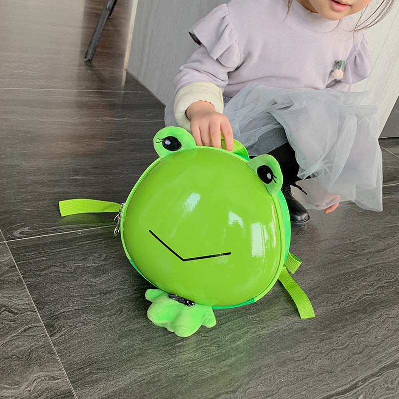 ~Anti-lost Backpack Cartoon Kindergarten Baby Boys Girls Children Eggshell Cute Small Backpack http://detail.1688.com/offer/963317968098.html