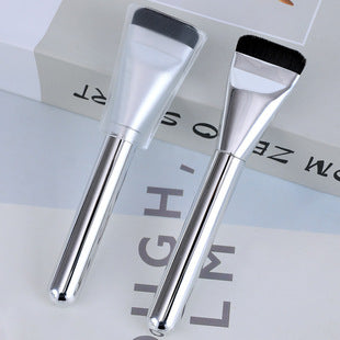 New5Mirror Box Makeup Brush Set with Window Mirror Eye Shadow Soft Bristles Affordable Portable Morandi