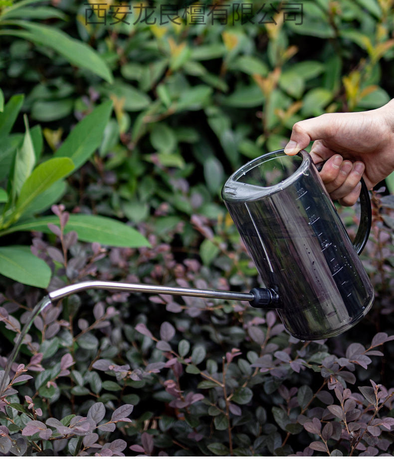 Stainless Steel Long Spout Watering Can High Aesthetic Home Use Watering Can for Green Plants Potted Plants Gardening Tool Factory
