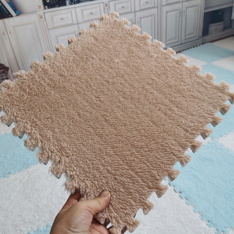 Baby Crawling Mat Large Size Odorless Foam Floor Mat Dormitory Bedroom Interlocking Floor Mat Children's Crawling Mat Plush Carpet