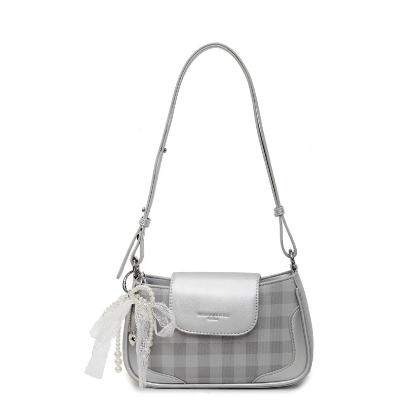 Cross-border high-end trendy underarm bag small square bag for women2025New Handbag Trendy Fashion Versatile Shoulder Bag