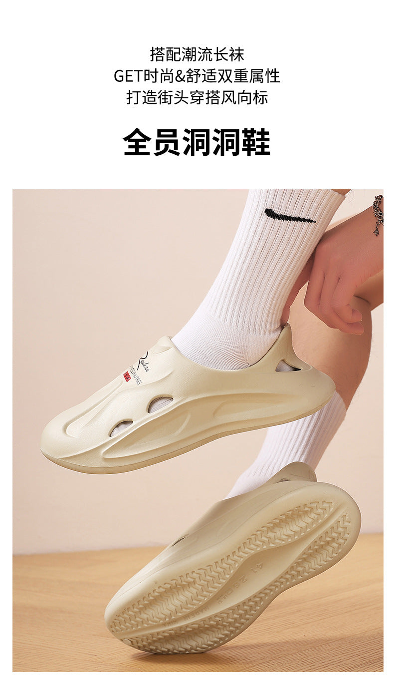 Driving Shoes for Men, Summer New Style Fishing Outdoor Closed-Toe Thick-Soled Non-Slip Odor-Free Sandals for Women