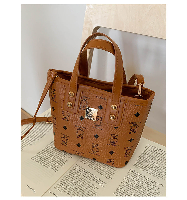Large Capacity Stylish Versatile Korean Version ins Women's Bag2025New fashionable and high-end one-shoulder tote bag