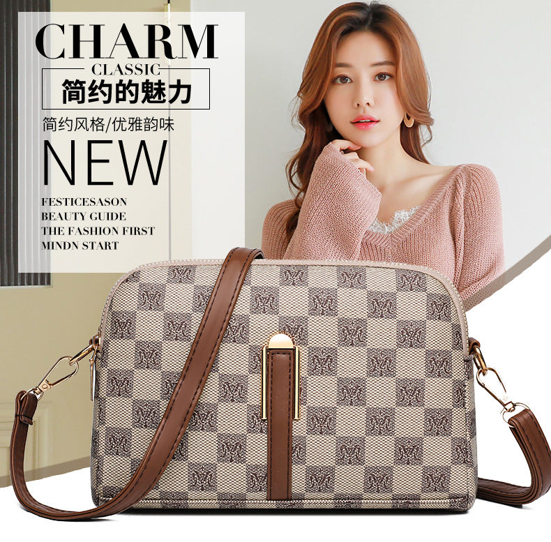 2834Yagelaisi Bag for Women New Simple Versatile Shoulder Bag Retro Trendy Crossbody Women's Bag Phone Bag