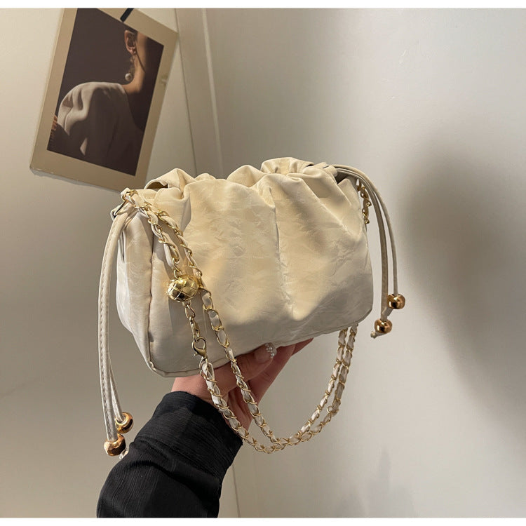 Popular Bags for Women This Year2024New Style Crossbody Bag for Women ins High-end stylish versatile single-shoulder chain bag for women
