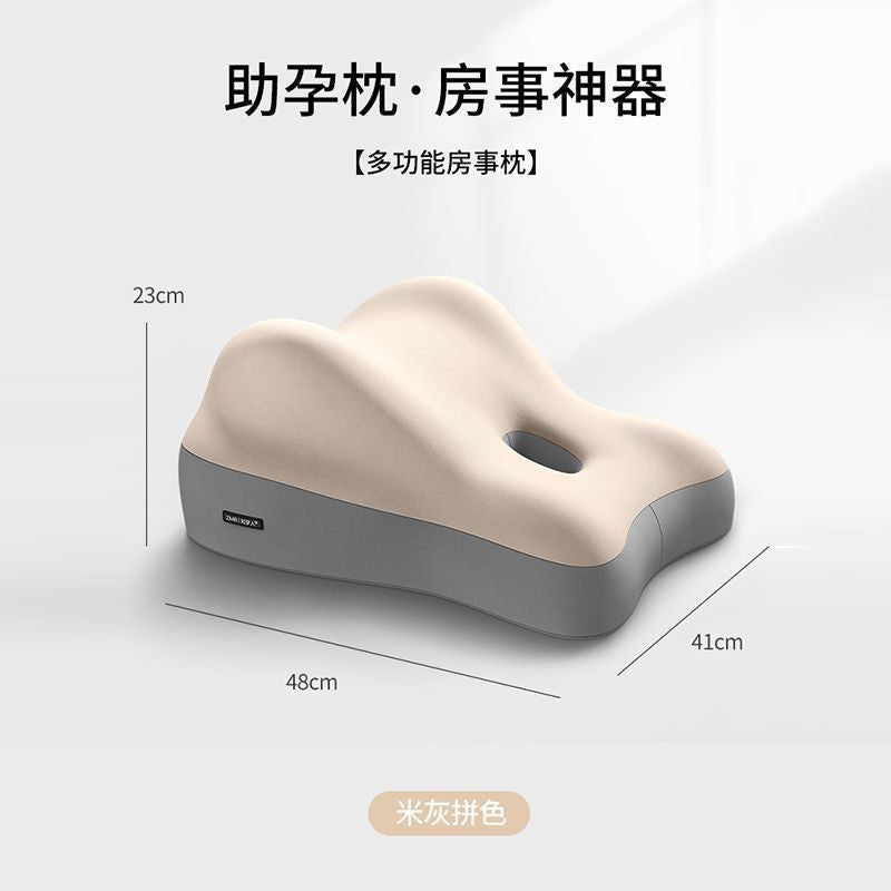 Bedside Sleeping Artifact Sofa Cushion Bed Hip Lift Multi-Functional Pillow Butt Pad Thickened Semi-Reclining Backrest