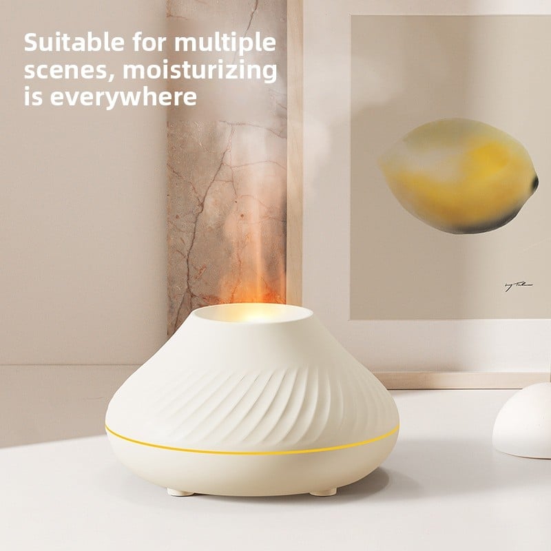Flame Aromatherapy Machine Office Desktop Humidifier Car mounted Automatic Spray Fragrance Home Essential Oil Diffuser