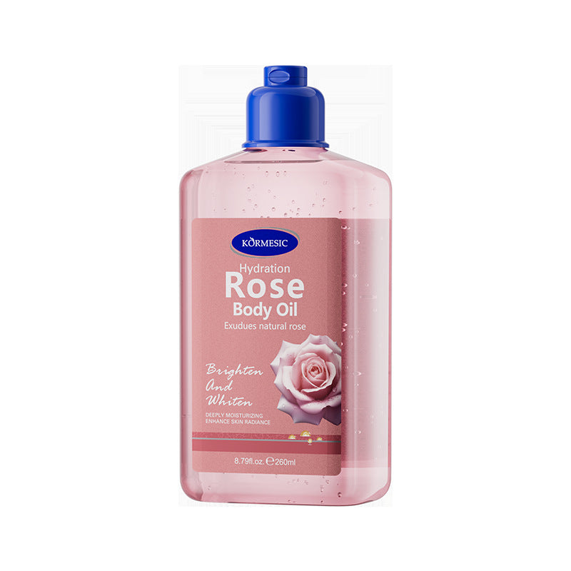 KORMESIC Full English Coconut Body Oil Body oil Massage Essential Oil260ml Cross-Border Foreign Trade Wholesale