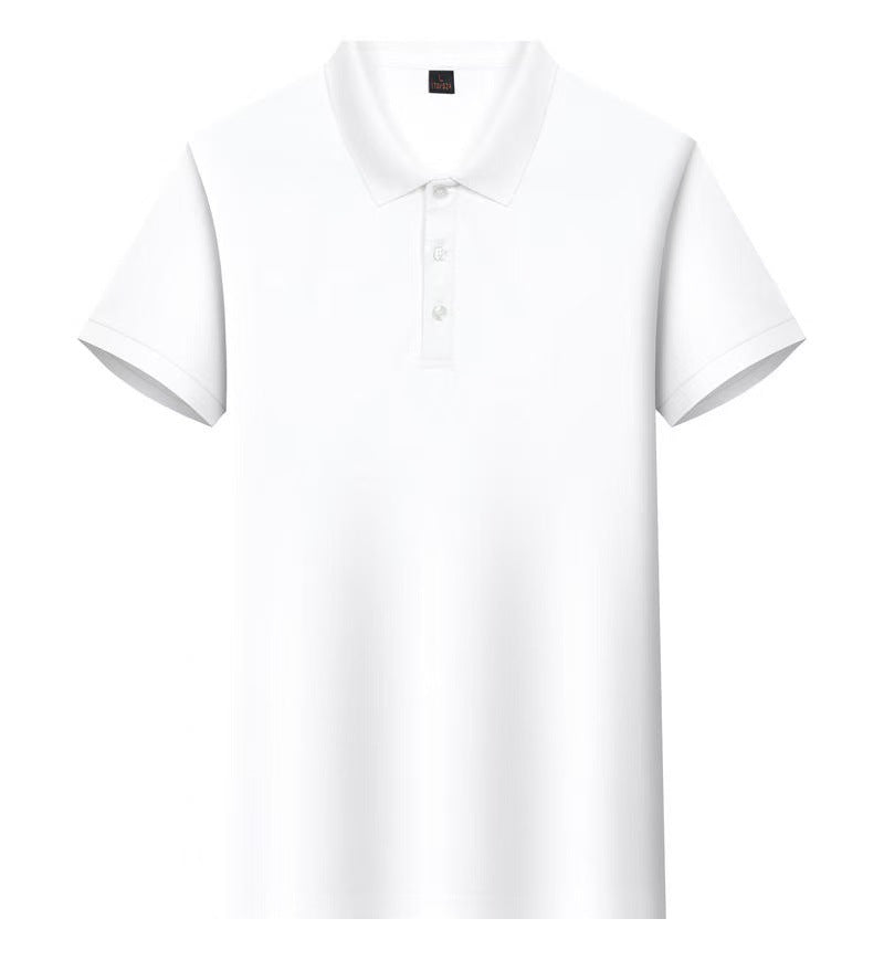 Short Sleeve polo Men's Summer Workwear Turn-down Collar Printed Work Shirt logo Patterned Advertising Shirt for Men polo Shirt