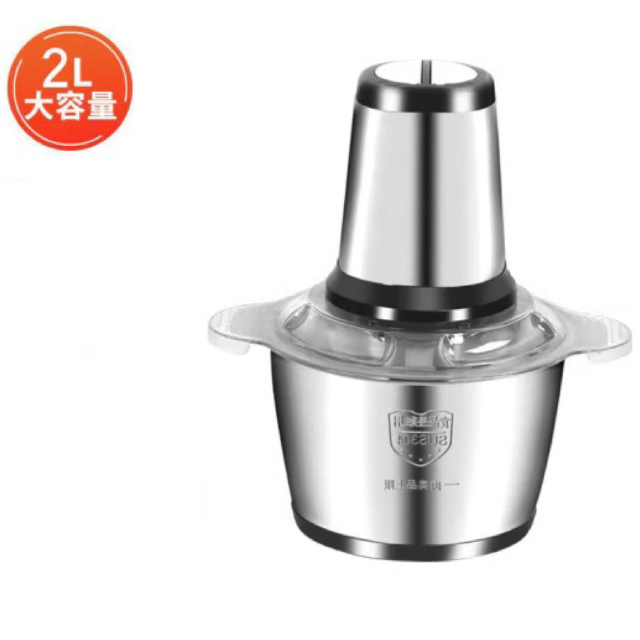 Yiduomi Household Meat Grinder3L Stainless Steel Electric Meat Grinder Wholesale Commercial Small Vegetable Chopper Kitchen Processor